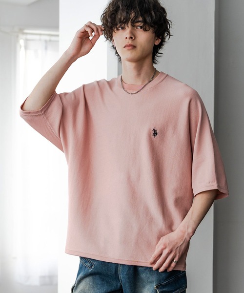 U.S. POLO ASSN. мужская футболка‑семпл с логотипом, короткий рукав
