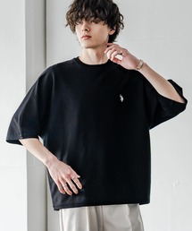 U.S. POLO ASSN. ユーエスポロアッスン ドルマン半袖サマーニット