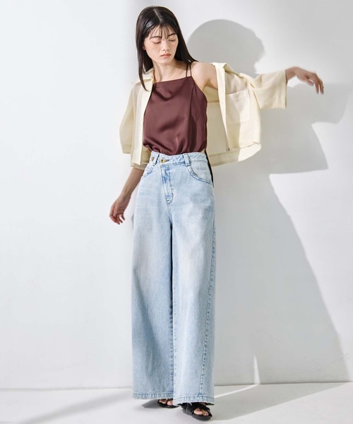 STUDIOUS(ステュディオス)の「【STUDIOUS/ステュディオス】Washable Mesh Blouson/ウォッシャブルメッシュブルゾン/二の腕細見え/ウォッシャブル/冷房対策/日焼け対策(ブルゾン・レディース・マルチ/ブラック/アイボリー/ベージュ・FREE)」の22枚目の写真