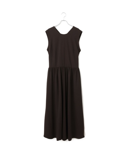 ADAM ET ROPE'（アダムエロペ）の「【WEB限定】バックオープンマキシワンピース（ワンピース・レディース・チャコールグレー/ダークブラウン/ブラック・38/36）」の20枚目の写真
