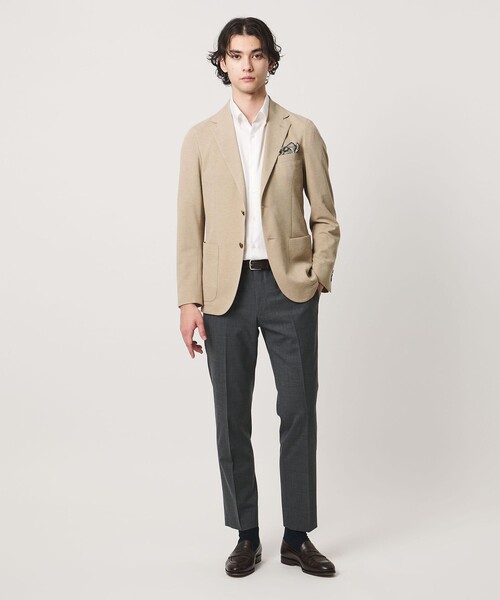 UNITED ARROWS(ユナイテッドアローズ)の「カノコ シングル 2ボタン テーラードジャケット COMFORT EASY‐MODEL SOFT(テーラードジャケット・メンズ・ベージュ・44/52/48/46/50)」の3枚目の写真