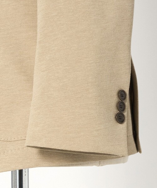 UNITED ARROWS(ユナイテッドアローズ)の「カノコ シングル 2ボタン テーラードジャケット COMFORT EASY‐MODEL SOFT(テーラードジャケット・メンズ・ベージュ・44/52/48/46/50)」の10枚目の写真