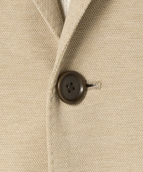 UNITED ARROWS(ユナイテッドアローズ)の「カノコ シングル 2ボタン テーラードジャケット COMFORT EASY‐MODEL SOFT(テーラードジャケット・メンズ・ベージュ・44/52/48/46/50)」の11枚目の写真