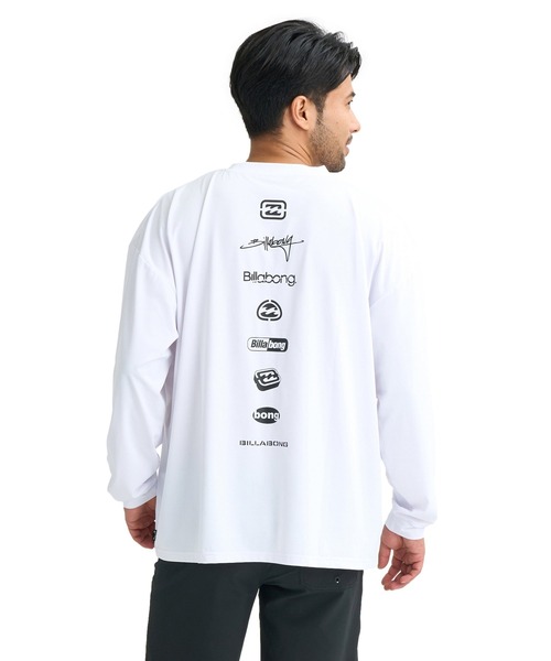 BILLABONG(ビラボン)の「BILLABONG メンズ AIR DRY MESH LS 長袖サーフTシャツ 【2026年春夏モデル】(Tシャツ/カットソー・メンズ・オフホワイト/ブラック・X-LARGE/LARGE/MEDIUM)」の1枚目の写真