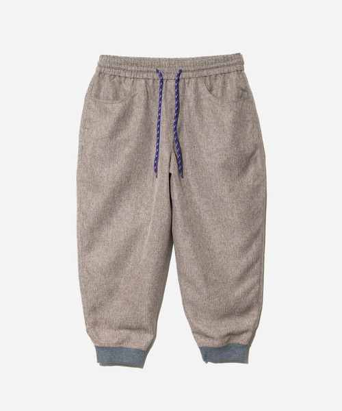 go slow caravan(ゴースローキャラバン)の「BAYCANT/ベイカント クロップド リブパンツ(その他パンツ・メンズ・インディゴブルー/ブラック系その他/ダークグレー/ブラック/ベージュ/ネイビー・MEDIUM/LARGE/X-LARGE)」の5枚目の写真