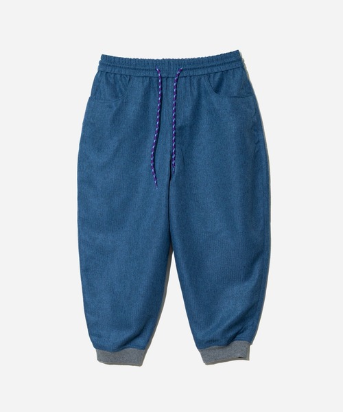 go slow caravan(ゴースローキャラバン)の「BAYCANT/ベイカント クロップド リブパンツ(その他パンツ・メンズ・インディゴブルー/ブラック系その他/ダークグレー/ブラック/ベージュ/ネイビー・MEDIUM/LARGE/X-LARGE)」の2枚目の写真