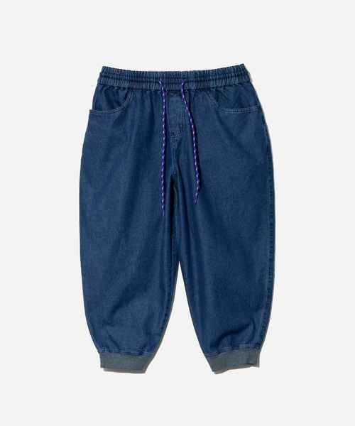 go slow caravan(ゴースローキャラバン)の「BAYCANT/ベイカント クロップド リブパンツ(その他パンツ・メンズ・インディゴブルー/ブラック系その他/ダークグレー/ブラック/ベージュ/ネイビー・MEDIUM/LARGE/X-LARGE)」の6枚目の写真