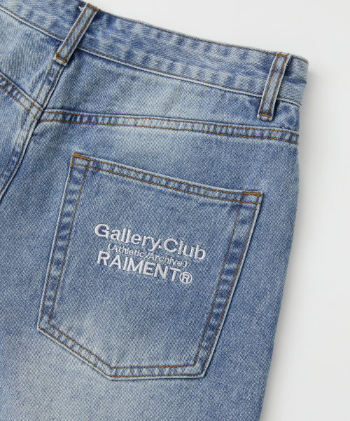 RAIMENT（レイメント）の「ギャラリークラブ ウォッシングデニムバミューダハーフパンツ_中青（その他パンツ・メンズ・その他・SMALL/MEDIUM/LARGE）」の9枚目の写真