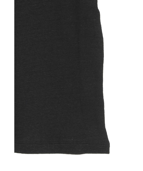 CLANE（クラネ）の「SCOOP SLEEVE COMPACT TOPS（Tシャツ/カットソー・レディース・ブラック/ホワイト・1）」の22枚目の写真