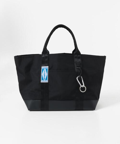 LUCEBER(ルースバー)の「LUCEBER TOTE BAG M(トートバッグ・メンズ・ブラック/カーキ・ONE)」の3枚目の写真