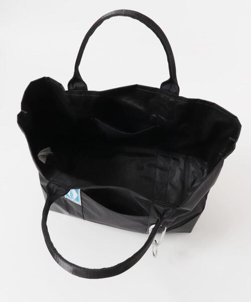 LUCEBER(ルースバー)の「LUCEBER TOTE BAG M(トートバッグ・メンズ・ブラック/カーキ・ONE)」の6枚目の写真