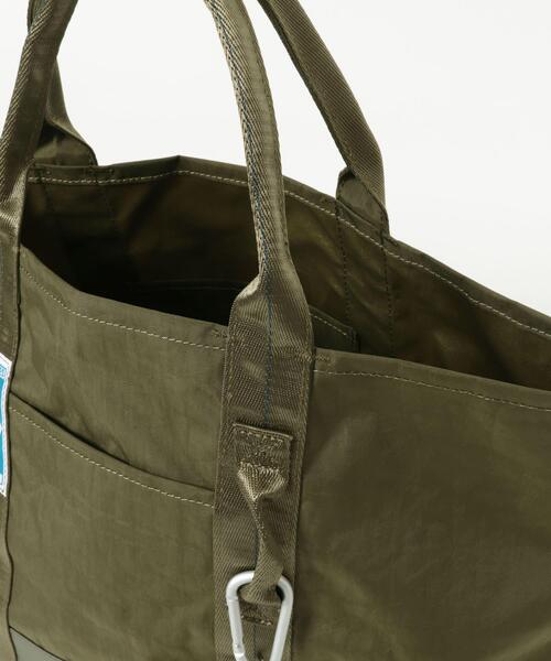 LUCEBER(ルースバー)の「LUCEBER TOTE BAG M(トートバッグ・メンズ・ブラック/カーキ・ONE)」の10枚目の写真