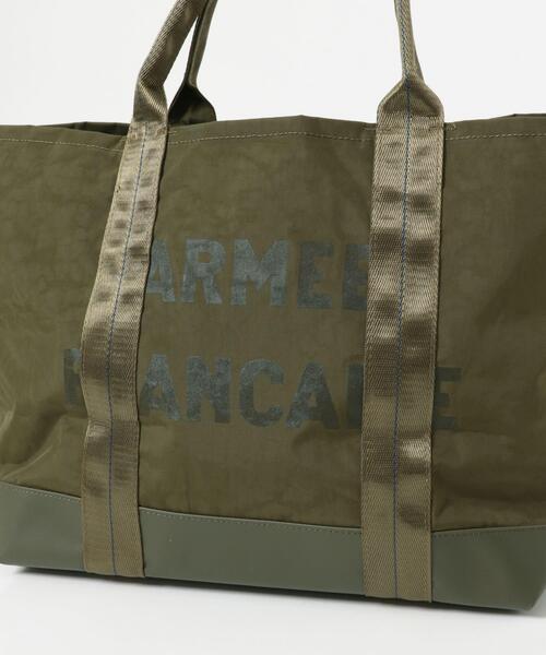 LUCEBER(ルースバー)の「LUCEBER TOTE BAG M(トートバッグ・メンズ・ブラック/カーキ・ONE)」の11枚目の写真