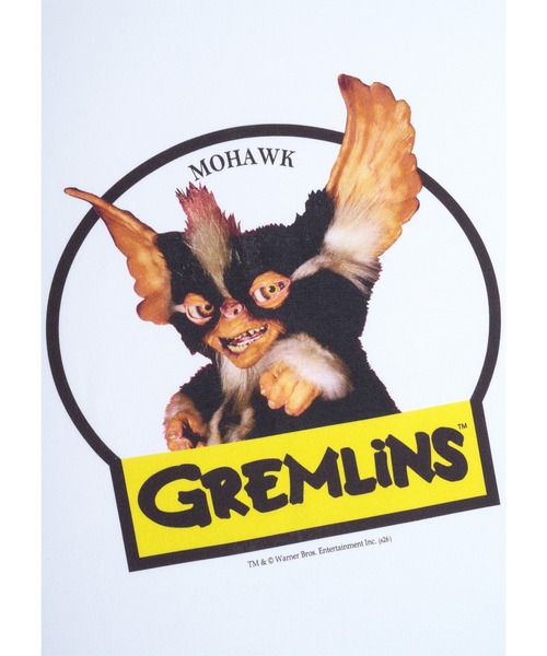 MEDICOM TOY(メディコムトイ)の「MLE GREMLINS MOHAWK CIRCLE T-SHIRT(フィギュア・メンズ・ホワイト・X-LARGE/SMALL/MEDIUM/LARGE)」の2枚目の写真