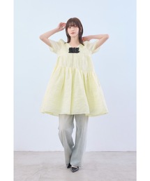 andresd イエロー　ワンピース ANDRESD｜アンドレスドのドレス（イエロー/黄色系）通販 - ZOZOTOWN