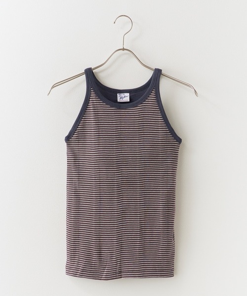 MILLER(ミラー)の「R.P.miller/ミラー Prib A/S Tank タンクトップ(タンクトップ・レディース・ブラック/ブラック系/ダークグレー/ブラウン/ブラウン系その他/グリーン系その他/ブルー/ブルー系その他/ピンク/レッド系その他/アイボリー・FREE)」の7枚目の写真