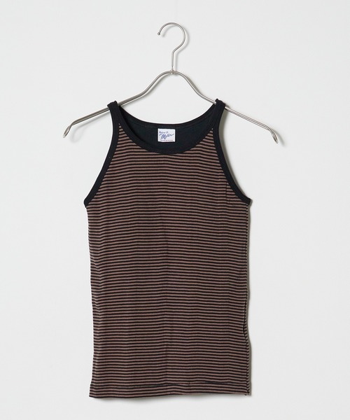 MILLER(ミラー)の「R.P.miller/ミラー Prib A/S Tank タンクトップ(タンクトップ・レディース・ブラック/ブラック系/ダークグレー/ブラウン/ブラウン系その他/グリーン系その他/ブルー/ブルー系その他/ピンク/レッド系その他/アイボリー・FREE)」の6枚目の写真