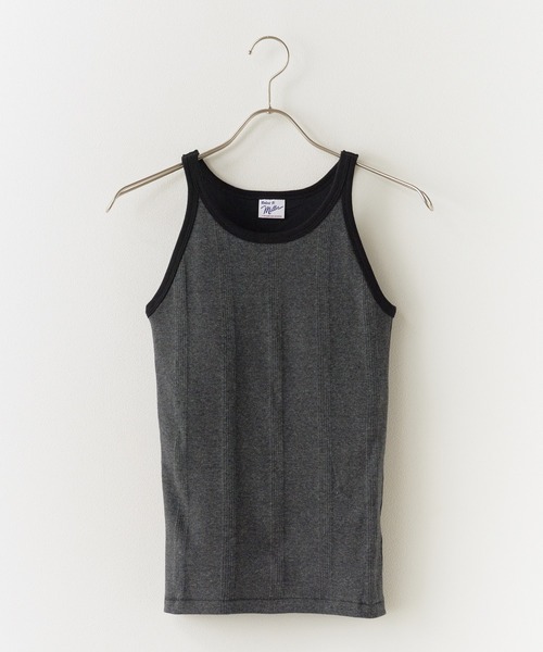 MILLER(ミラー)の「R.P.miller/ミラー Prib A/S Tank タンクトップ(タンクトップ・レディース・ブラック/ブラック系/ダークグレー/ブラウン/ブラウン系その他/グリーン系その他/ブルー/ブルー系その他/ピンク/レッド系その他/アイボリー・FREE)」の5枚目の写真