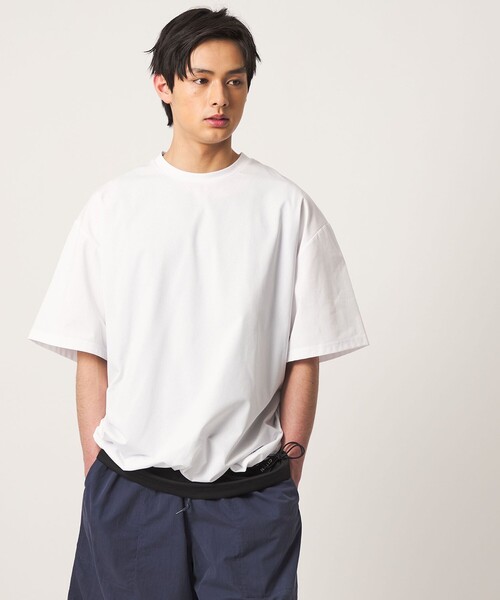 CITEN(シテン)の「<CITEN>マイクロドットコードT ―吸水速乾―(Tシャツ/カットソー・メンズ・ブラック/ホワイト・M/L)」の1枚目の写真