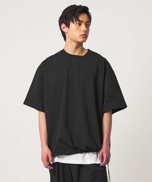 CITEN(シテン)の「<CITEN>マイクロドットコードT ―吸水速乾―(Tシャツ/カットソー・メンズ・ブラック/ホワイト・M/L)」の2枚目の写真