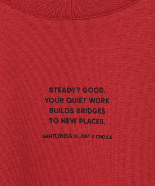 GLOBAL WORK(グローバルワーク)の「冷感コットンプリントノースリーブ/636808(Tシャツ/カットソー・レディース・レッド/ダークブラウン/ホワイト/ブラック・LARGE/MEDIUM)」の21枚目の写真