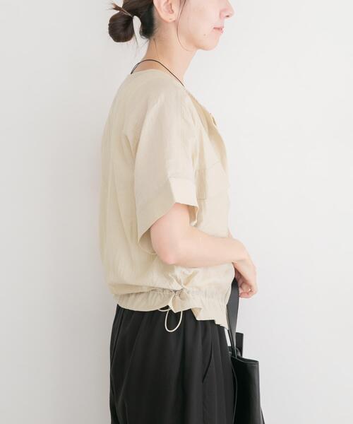 ITEMS URBANRESEARCH(アイテムズ アーバンリサーチ)の「ヨウリュウドルマンブルゾン(ブルゾン・レディース・ベージュ/ブラック/ブルー系その他・FREE)」の12枚目の写真