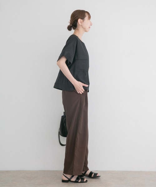 ITEMS URBANRESEARCH（アイテムズ アーバンリサーチ）の「ヨウリュウドルマンブルゾン（その他アウター・レディース・ベージュ/ブラック/ブルー系その他・FREE）」の13枚目の写真