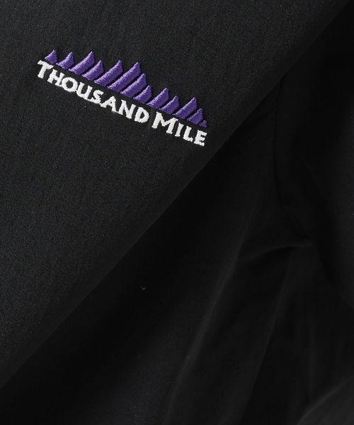THOUSAND MILE(サウザンドマイル)の「《撥水/UVカット/ストレッチ/WEB限定/追加》THOUSAND MILE SLOBE別注 オールインワン(つなぎ/オールインワン・レディース・ブラック・FREE)」の6枚目の写真
