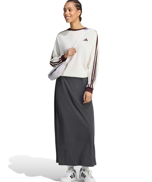 adidas（アディダス）の「【別注】アディダス adidas W LUXA コーデュロイ スカート AP 限定コラボ（スカート・レディース・ダークグレー/ブラウン・L/M/S/XL）」の8枚目の写真