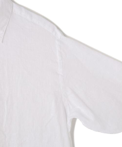 YLEVE(イレーヴ)の「YLEVE / LINEN BROADCLOTH SHIRT(シャツ/ブラウス・レディース・ベージュ/ホワイト・1/0)」の5枚目の写真