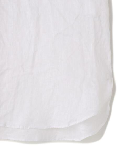 YLEVE(イレーヴ)の「YLEVE / LINEN BROADCLOTH SHIRT(シャツ/ブラウス・レディース・ベージュ/ホワイト・1/0)」の6枚目の写真