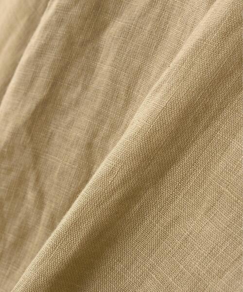 YLEVE(イレーヴ)の「YLEVE / LINEN BROADCLOTH SHIRT(シャツ/ブラウス・レディース・ベージュ/ホワイト・1/0)」の10枚目の写真