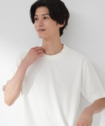 【吸水速乾/UVカット/接触冷感】ミニリップル半袖Tシャツ