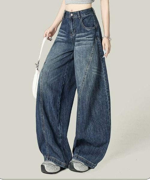 REBALANCE(リバランス)の「ワイドカーブデニム(デニムパンツ・レディース・A・MEDIUM/LARGE/X-LARGE)」の8枚目の写真