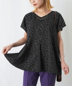 セール】Vneck Dot Blouse（シャツ/ブラウス）｜anuke（アンヌーク）の