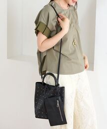 le.coeur blanc | MILLELA FIRENZEスタッズミニトートバッグ(トートバッグ)