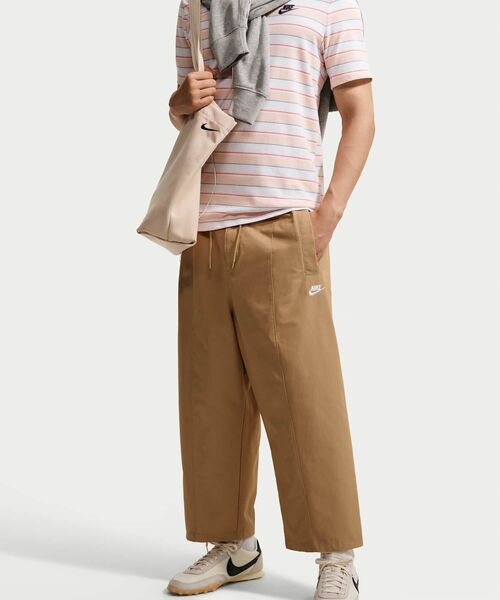 NIKE（ナイキ）の「ナイキ スポーツウェア クラブ メンズ スニーカー パンツ / Nike Sportswear Club Men's Sneaker Pants IQ4942-297 Parachute Beige（その他パンツ・メンズ・ベージュ・M/L/2XL/XL/S）」の2枚目の写真