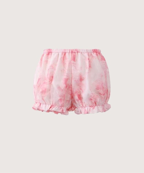 LA POMME petit(ラポミ・プチ)の「Luxe Bow Structured Bustier Dress Set UP/ラグジュアリーリボン付きビスチェドレスセットアップ(セットアップ・レディース・ピンク・LARGE/MEDIUM/SMALL)」の3枚目の写真