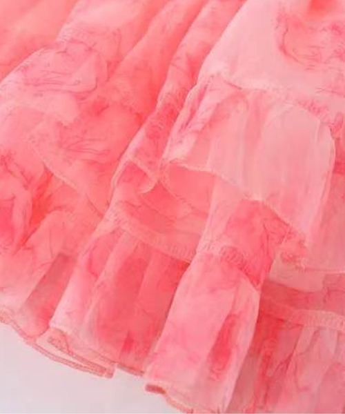 LA POMME petit(ラポミ・プチ)の「Luxe Bow Structured Bustier Dress Set UP/ラグジュアリーリボン付きビスチェドレスセットアップ(セットアップ・レディース・ピンク・LARGE/MEDIUM/SMALL)」の6枚目の写真