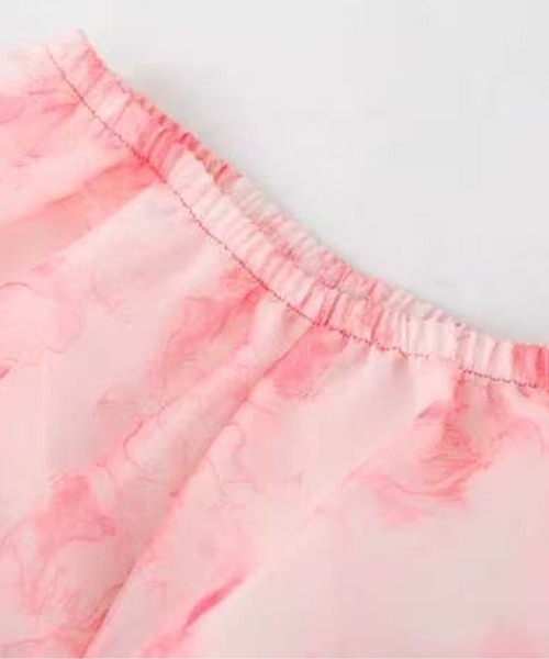 LA POMME petit(ラポミ・プチ)の「Luxe Bow Structured Bustier Dress Set UP/ラグジュアリーリボン付きビスチェドレスセットアップ(セットアップ・レディース・ピンク・LARGE/MEDIUM/SMALL)」の7枚目の写真