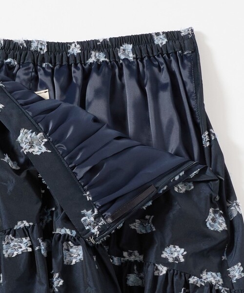 UNITED ARROWS（ユナイテッドアローズ）の「ブーケ カットジャガード スカート（スカート・レディース・ブラック/ネイビー・38/36）」の15枚目の写真