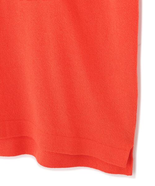 YLEVE(イレーヴ)の「YLEVE / WASHI COTTON PAPER KNIT POLO(ポロシャツ・メンズ・レッド系その他4/カーキ/ブラック・4)」の14枚目の写真