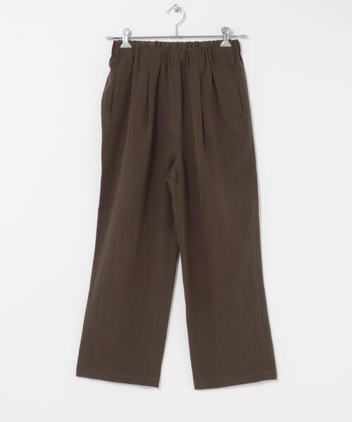 URBAN RESEARCH DOORS(アーバンリサーチドアーズ)の「バックリボンキャミ付きイージーパンツ(ワンピース・レディース・ブラック/ブラウン・FREE)」の21枚目の写真