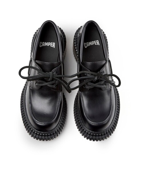 CAMPER（カンペール）の「[カンペール] PIX LONDON / カジュアルシューズ（ドレスシューズ・レディース・ブラック・25.5cm/22.5cm/23.5cm/23.0cm/25.0cm/24.0cm/26.0cm）」の4枚目の写真