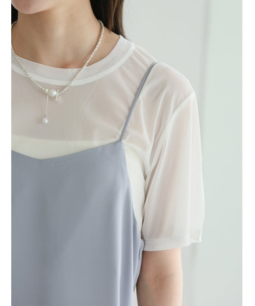fifth(フィフス)の「マットサテンキャミマキシワンピース(ワンピース・レディース・ブラック/グレー/テラコッタ・M)」の13枚目の写真