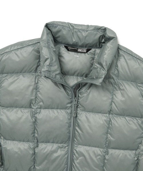 thisisneverthat(ディスイズネバーザット)の「PERTEX Vik LT Down Vest(ダウンベスト・メンズ・ブラック/ライム/グレー・S/L/XL/M)」の10枚目の写真