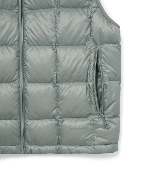thisisneverthat(ディスイズネバーザット)の「PERTEX Vik LT Down Vest(ダウンベスト・メンズ・ブラック/ライム/グレー・S/L/XL/M)」の11枚目の写真