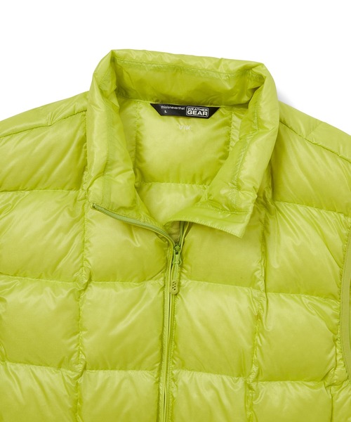 thisisneverthat(ディスイズネバーザット)の「PERTEX Vik LT Down Vest(ダウンベスト・メンズ・ブラック/ライム/グレー・S/L/XL/M)」の16枚目の写真