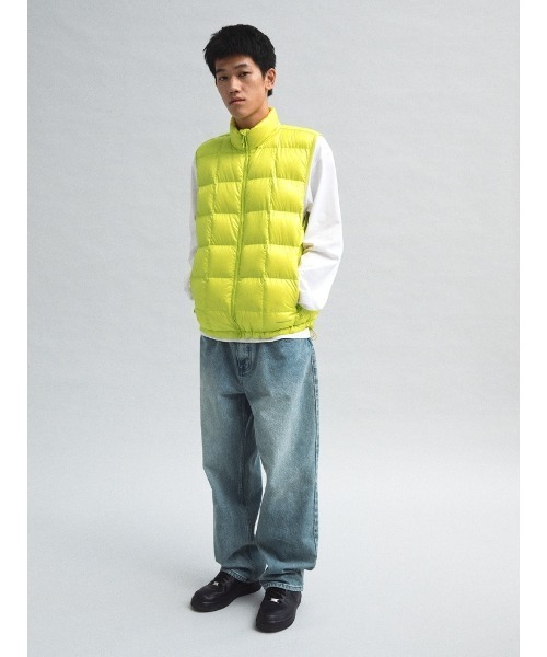 thisisneverthat(ディスイズネバーザット)の「PERTEX Vik LT Down Vest(ダウンベスト・メンズ・ブラック/ライム/グレー・S/L/XL/M)」の22枚目の写真