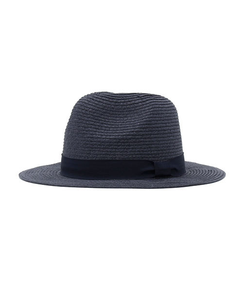 BEAMS（ビームス）の「BEAMS / ペーパーリボンハット（ハット・メンズ・ベージュ/ネイビー・ONE SIZE）」の2枚目の写真